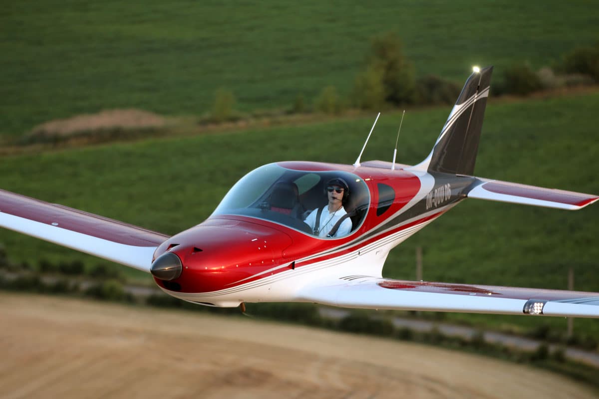 Bristell RG on a touring flight